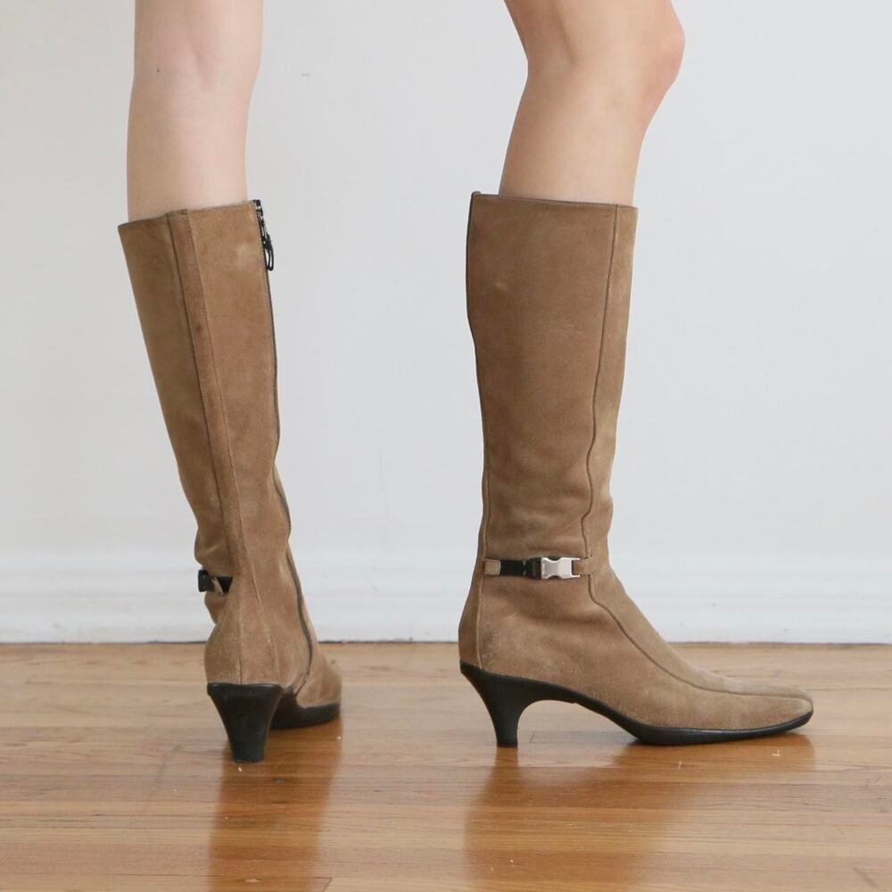 Vintage Prada Suede Boots - Picture 4 of 5